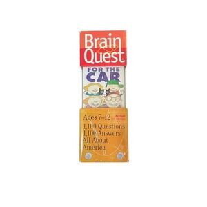 Brain Quest 'For the Car'. Ages 7-12. 1100 Questions. All About America 3rd edit